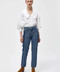 Desires Emily Shirt - WHITE Blouses & Shirts