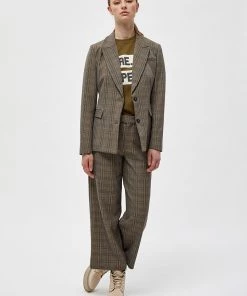 Desires Emmy Blazer - CHECKED Jackets & Coats