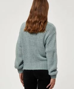 Desires Erina Cardigan - SLATE BLUE Knits & Cardigans