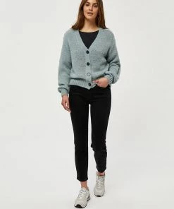Desires Erina Cardigan - SLATE BLUE Knits & Cardigans