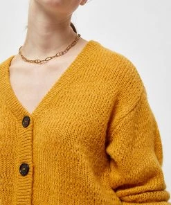 Desires Knits & Cardigans Erina Cardigan - NARCISSUS YELLOW