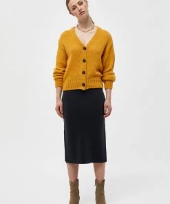 Desires Knits & Cardigans Erina Cardigan - NARCISSUS YELLOW