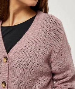 Desires Knits & Cardigans Erina Cardigan - MAUVE SHADOWS