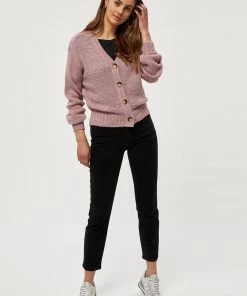 Desires Knits & Cardigans Erina Cardigan - MAUVE SHADOWS
