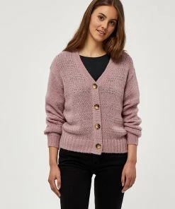 Desires Knits & Cardigans Erina Cardigan - MAUVE SHADOWS