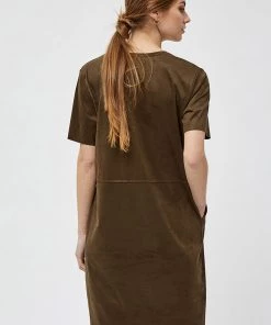 Desires Erisa Dress - MILITARY OLIVE