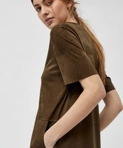 Desires Erisa Dress - MILITARY OLIVE