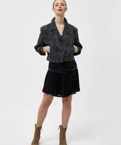 Desires Jackets & Coats Estella Denim Jacket - BLACK