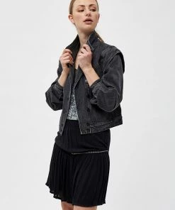 Desires Jackets & Coats Estella Denim Jacket - BLACK