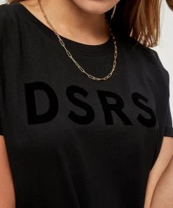 Desires Tops & T-shirts Etena Tee - BLACK