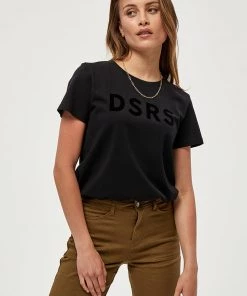 Desires Tops & T-shirts Etena Tee - BLACK
