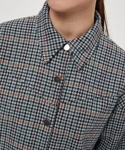 Desires Evalda Jacket - SLATE BLUE PR