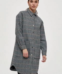 Desires Evalda Jacket - SLATE BLUE PR