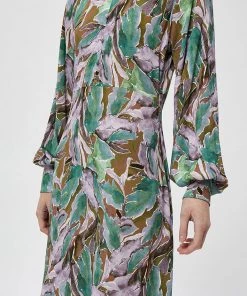 Desires Dresses & Jumpsuits Evelin Dress - MILITARY OLIVE PR