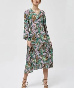 Desires Dresses & Jumpsuits Evelin Dress - MILITARY OLIVE PR