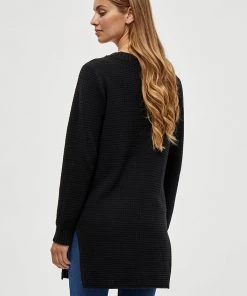 Desires Evika Long Pullover - BLACK