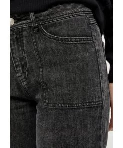 Desires Florence Denim Pants - BLACK
