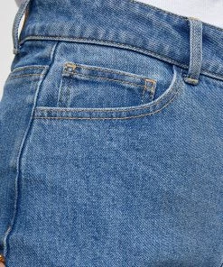 Desires Florence Denim Shorts - LIGHT BLUE WASH