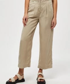 Desires New In Florence Lyocell Twill Pant - WARM SAND