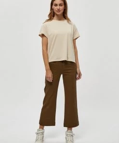 Desires Florence Pants - MILITARY OLIVE