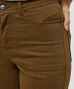 Desires Florence Pants - MILITARY OLIVE