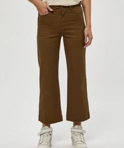 Desires Florence Pants - MILITARY OLIVE