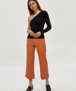 Desires Florence Pants - Caramel Brown