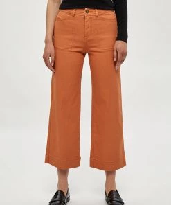 Desires Florence Pants - Caramel Brown