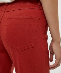 Desires Florence Pants - Burnt Red