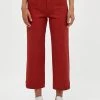 Desires Florence Pants - Burnt Red