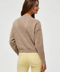 Desires Gabi Pullover - WARM SAND MELANGE Blouses & Shirts