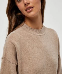 Desires Gabi Pullover - WARM SAND MELANGE Blouses & Shirts