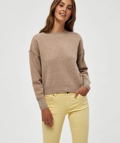 Desires Gabi Pullover - WARM SAND MELANGE Blouses & Shirts