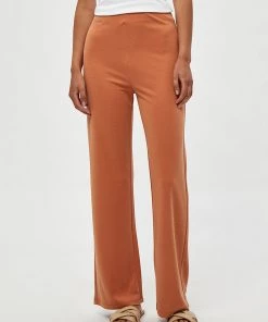 Desires New In Gail Pants - Caramel Brown