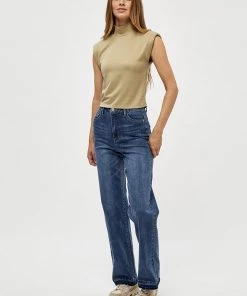 Desires Tops & T-shirts Gail Top - GRAY GREEN