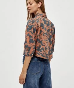 Desires Blouses & Shirts Galaya Shirt - SIERRA BROWN PR