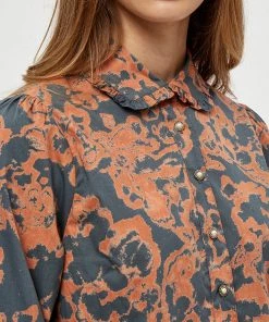 Desires Blouses & Shirts Galaya Shirt - SIERRA BROWN PR