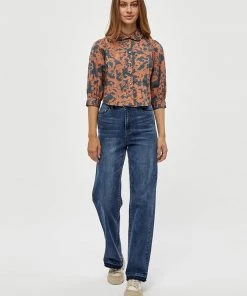 Desires Blouses & Shirts Galaya Shirt - SIERRA BROWN PR