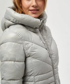 Desires Gallia Long Jacket - ALLOY GREY Jackets & Coats