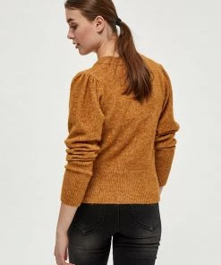 Desires Gea Cardigan - BUCKTHORN BROWN MEL