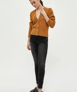 Desires Gea Cardigan - BUCKTHORN BROWN MEL