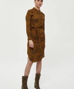 Desires Dresses & Jumpsuits Gebbi Shirt Dress - BUCKETHORN BROWN PR