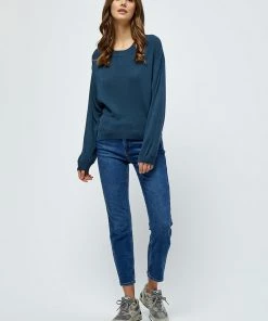 Desires Geisha Pullover - MIDNIGHT NAVY