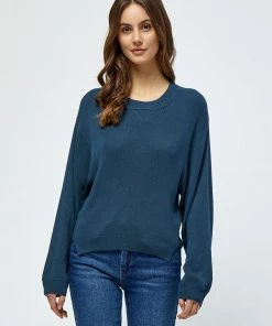 Desires Geisha Pullover - MIDNIGHT NAVY