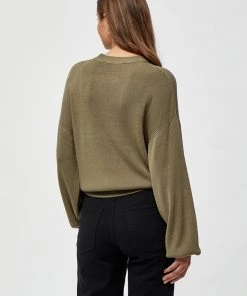 Desires Geisha Pullover - MERMAID GREEN