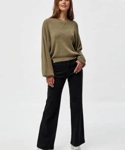 Desires Geisha Pullover - MERMAID GREEN