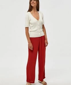 Desires New In Geisha Rib Short Sleeve Cardigan - GARDENIA