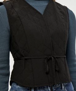 Desires Gela Vest - BLACK
