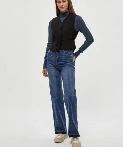 Desires Gela Vest - BLACK