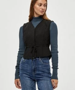 Desires Gela Vest - BLACK